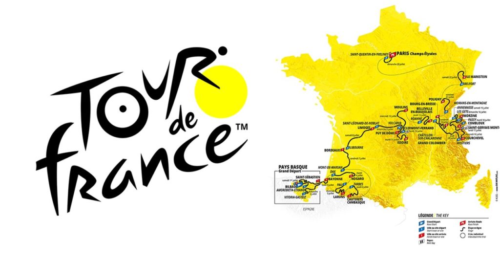 Carte Tour de France 2023