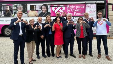 Photo de Le Bus du Cœur à l’Assemblée nationale, une étape symbolique pour la santé des femmes